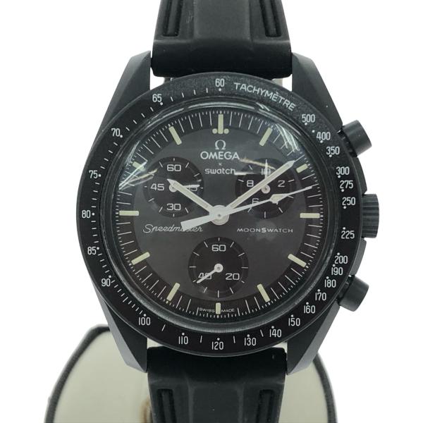 OMEGA オメガ メンズ腕時計 クオーツ クロノグラフ SWATCHコラボ ミッション トゥ マーキュリー