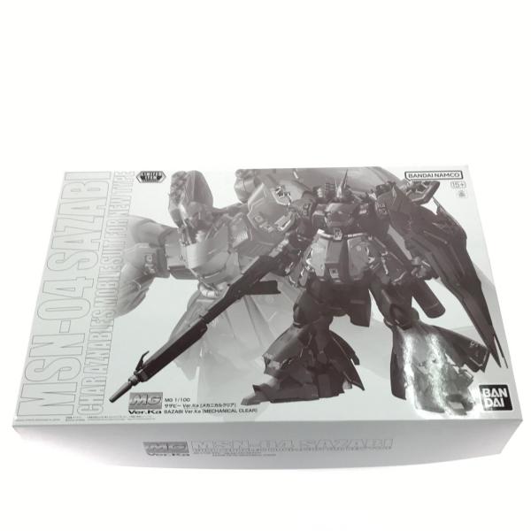 逆襲のシャア　MG サザビーverKA 塗装完成品　ガンプラ　プラモデル BANDAI イベント限定 MG 1/100 サザビー Ver.Ka[メカニカルクリア