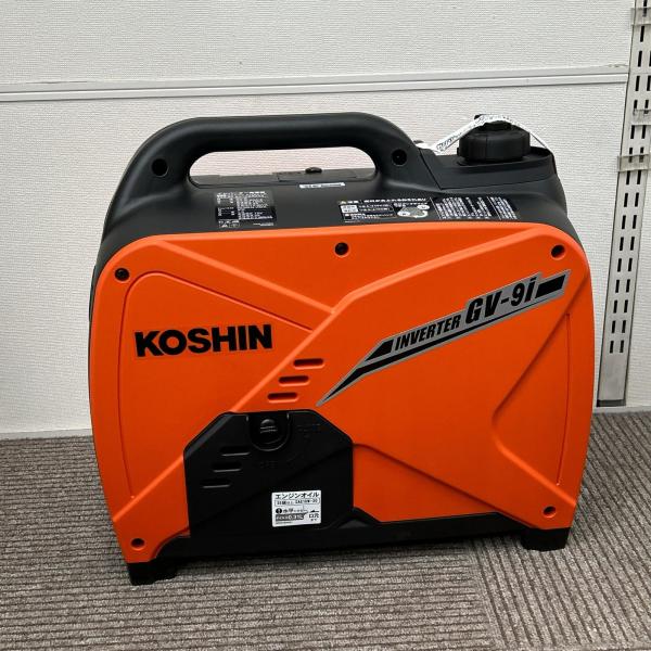 KOSHIN インバーター発電機 GV-91 オレンジ 目立った傷や汚れなし