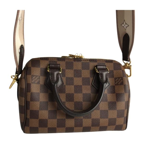 ルイ・ヴィトン LOUIS VUITTON スピーディ・バンドリエール20 M40489 ブラウン ダミエ レディース ショルダーバッグ ルイヴィトン】スピーディ・バンドリエール 20 ダミエの美 (Louis