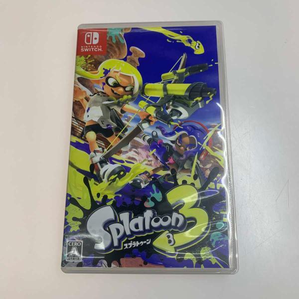 ○○ Nintendo SWITCH ゲーム スプラトゥーン3 目立った傷や汚れ