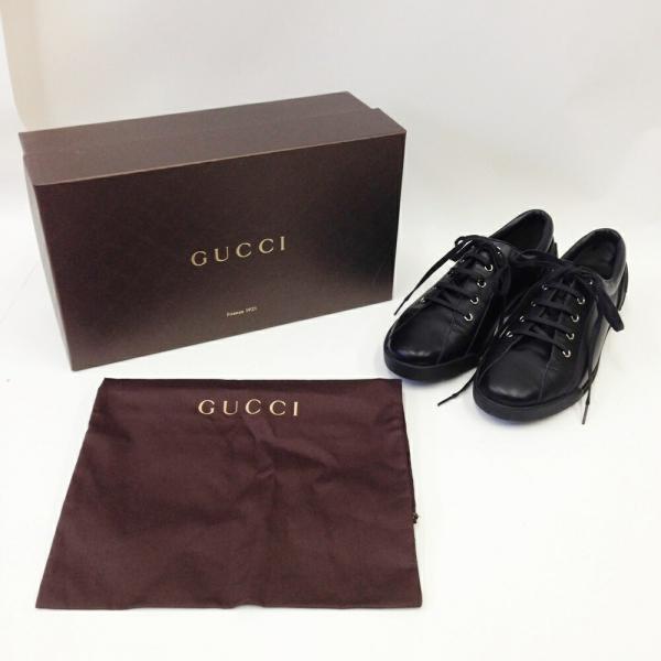 GUCCI（グッチ） 〇〇 レザー メンズ シューズ スニーカー 281009