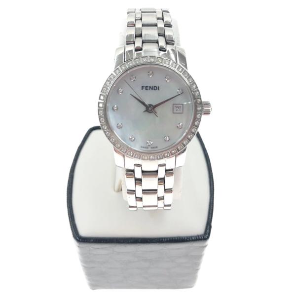 FENDI（フェンディ） 〇〇 クラシコ オロロジ ダイヤ巻 腕時計 2100L