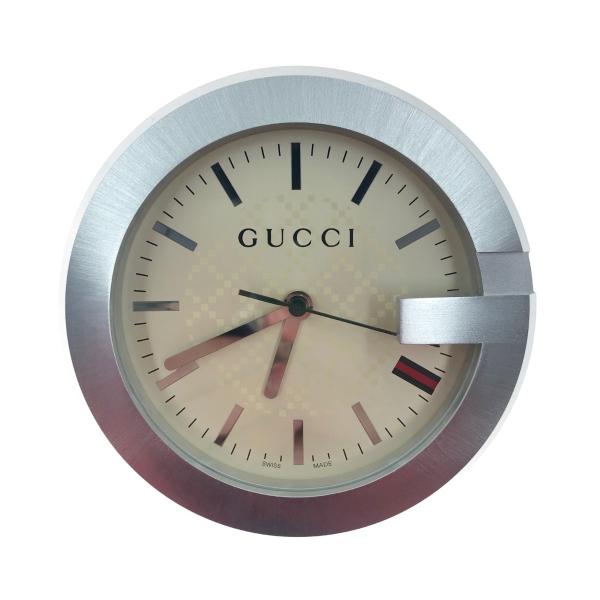 GUCCI 〇〇 グッチ Gマーク テーブルクロック YC210005 ブラウン GUCCI 〇〇 グッチ Gマーク テーブルクロック YC210005 ブラウン