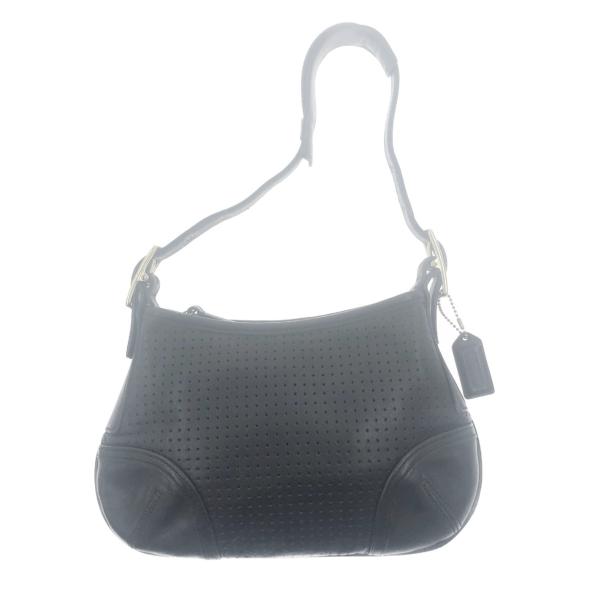 COACH 〇〇 コーチ オールド ショルダーバッグ 9217 ブラック やや傷や  