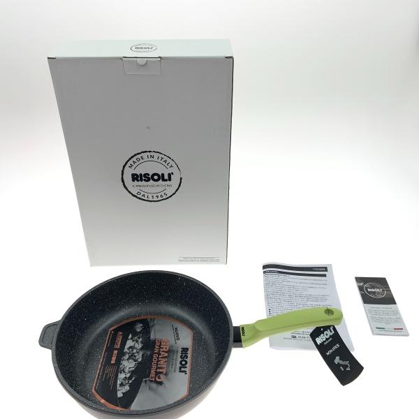 RISOLI リゾーリ　プロッジ　ディープパン 28cm 〇〇 RISOLI リゾリ プロッジ ディープパン フライパン 28cm ガス専用