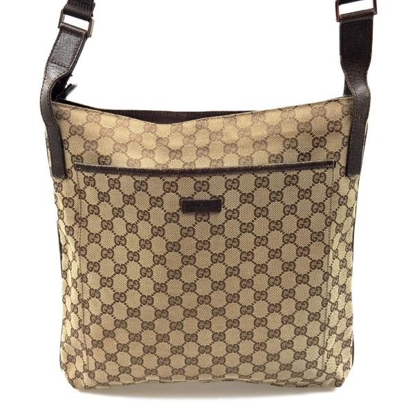 GUCCI 〇〇 グッチ GG キャンバス ショルダーバッグ 122791