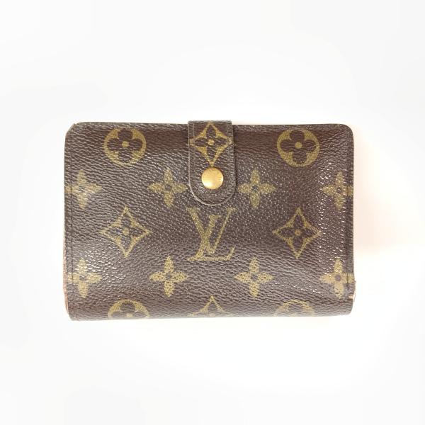 〇〇LOUIS VUITTON ルイヴィトン モノグラム ポルトフォイユ ヴィエノワ がま口短財布 M61674 ブラウン LOUIS VUITTON（ルイ・ヴィトン） 〇〇 モノグラム ポルトフォイユ