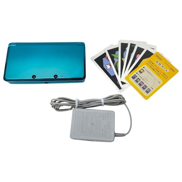 任天堂 - 〇〇Nintendo ニンテンドウ 3DS 本体 タッチペン+充電器 動作確認済み CTR-001 ターコイズ 〇〇 Nintendo ニンテンドウ 3DS 本体 タッチペン+充電器 動作