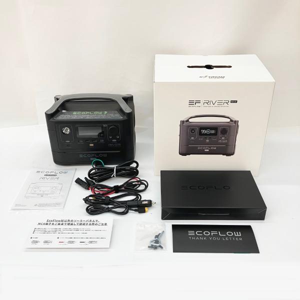 〇〇EcoFlow エコフロー ポータブル電源 EF  600 MAX 〇〇 EcoFlow エコフロー ポータブル電源 EF RIVER 600 MAX やや