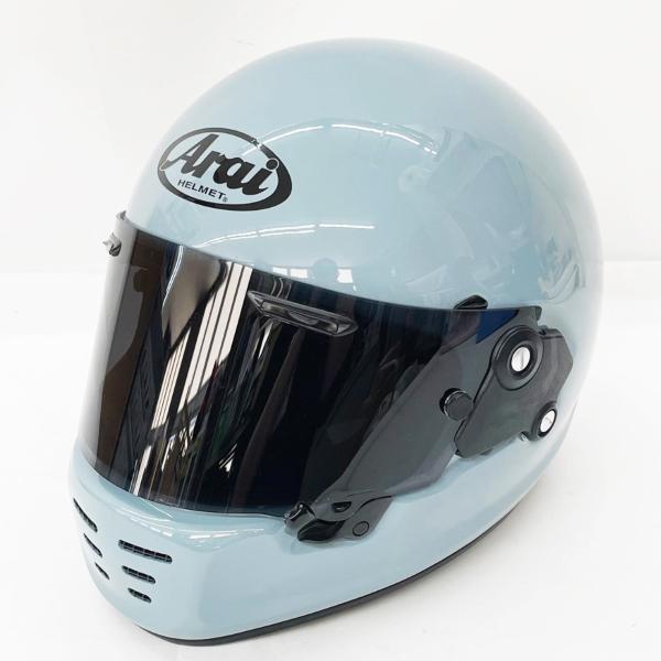 Arai RAPIDE NEO size61.62cm色アイスブルー　中古 Arai アライ ヘルメット RAPIDE NEO 61.62cm アイスブルー 目立った傷