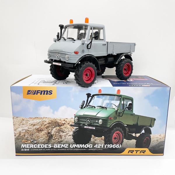 ウニモグ FMS ラジコン FMS MODEL ラジコン メルセデス ベンツ ウニモグ 421 1966 1/24 グレー