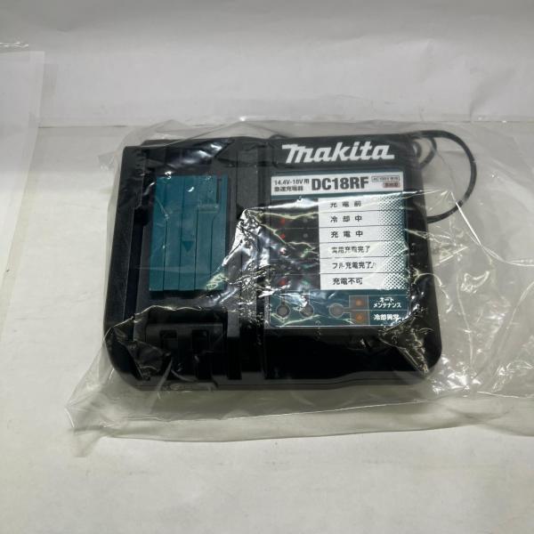 MAKITA マキタ 急速充電器 14.4-18V DC18RF ブラック 未使用に近い