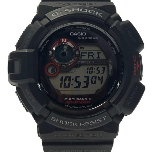 CASIO カシオ G-SHOCK マッドマン GW-9300-1JF ブラック 電波ソーラー メンズ 腕時計 MUDMAN やや傷や汚れあり  :1017003538781:リサイクルビッグバンヤフー店 通販 