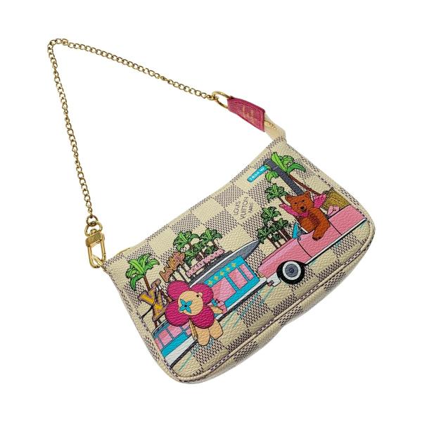【LOUIS VUITTON】ミニ ポシェット アクセソワール　ダミエアズール bigban_1017003666385