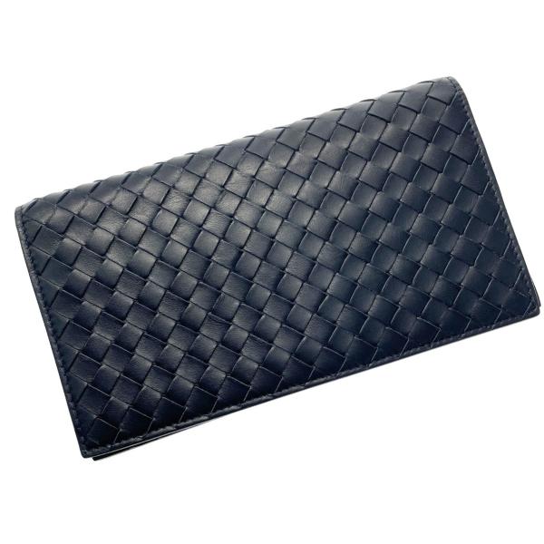 BOTTEGA VENETA ボッテガヴェネタ イントレチャート 二つ折り長財布