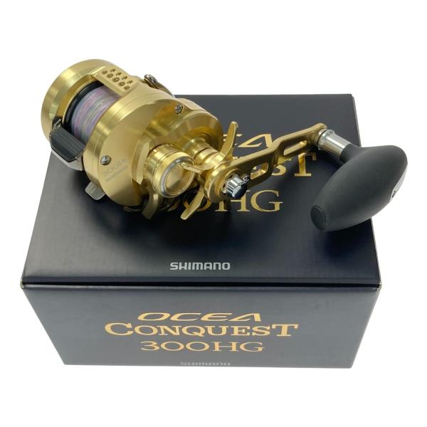 ☆☆SHIMANO シマノ 22 OCEA CONQEST オシア コンクエスト 300HG 044440 ベイトリール 箱付き SHIMANO シマノ 22 OCEA CONQEST オシア コンクエスト 300HG 044440