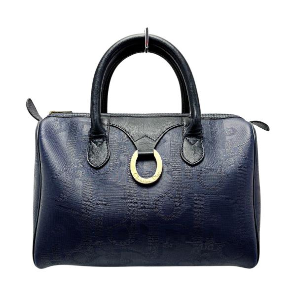 Christian Dior クリスチャンディオール トロッター ネイビー ミニ