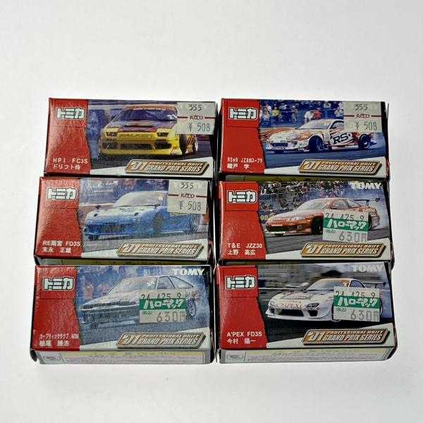 ☆☆ TOMICA トミカ D1 グランプリシリーズ D1 GRAND PRIX SERIES 6台セット やや傷や汚れあり