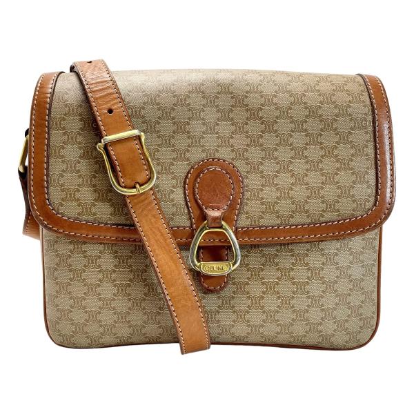 CELINE（セリーヌ） マカダム柄 ショルダーバッグ ポシェット