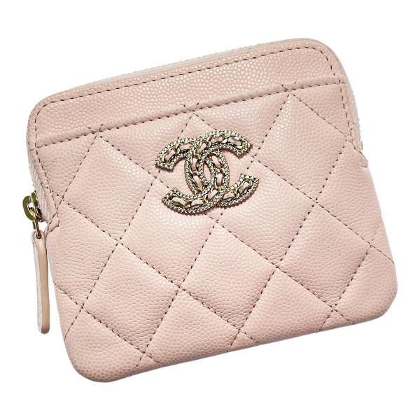 CHANEL シャネル マトラッセ ピンク コインケース 小銭入れ CHANEL シャネル マトラッセ ピンク コインケース 小銭入れ