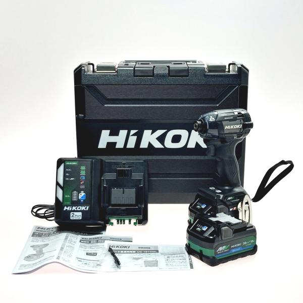 【未使用(店頭展示品)】★ハイコーキ(HIKOKI) コードレスインパクトドライバ ストロングブラック WH36DD(2XHBSZ)【東大和店】 HiKOKI ハイコーキ インパクトドライバ ストロングブラック WH36DD