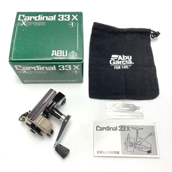 Abu アブ カーディナル Cardinal 33X express スピニングリール 箱付き