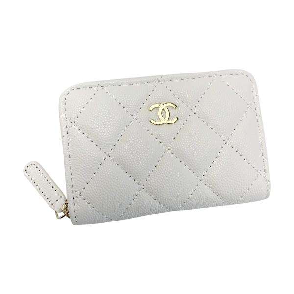 CHANEL（シャネル） ココマーク キャビアスキン クラシック ジップ