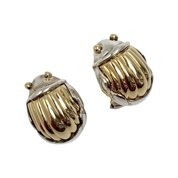 ティファニー ツイスト サークル コンビ ピアス 750 925 PK7 ティファニー ツイスト サークル コンビ ピアス 750 925 PK7