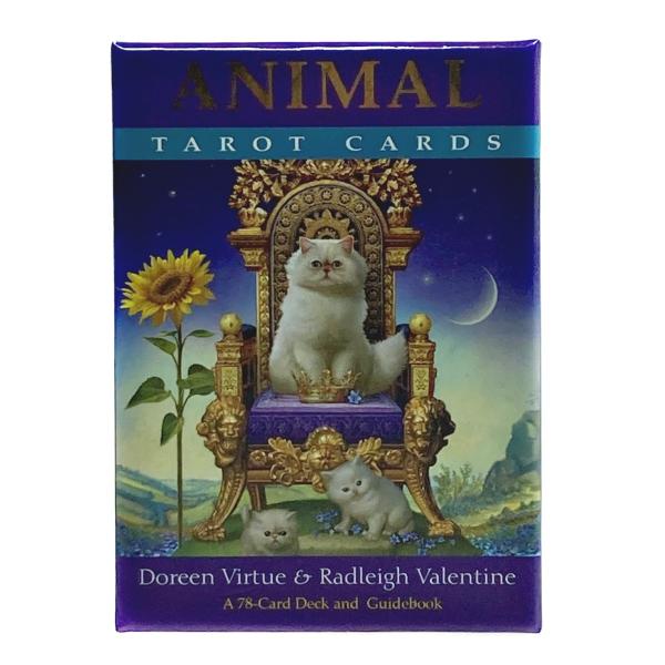 ☆☆  ANIMAL TAROT CARDS アニマルタロットカード  日本語解説書付き やや傷や汚れあり