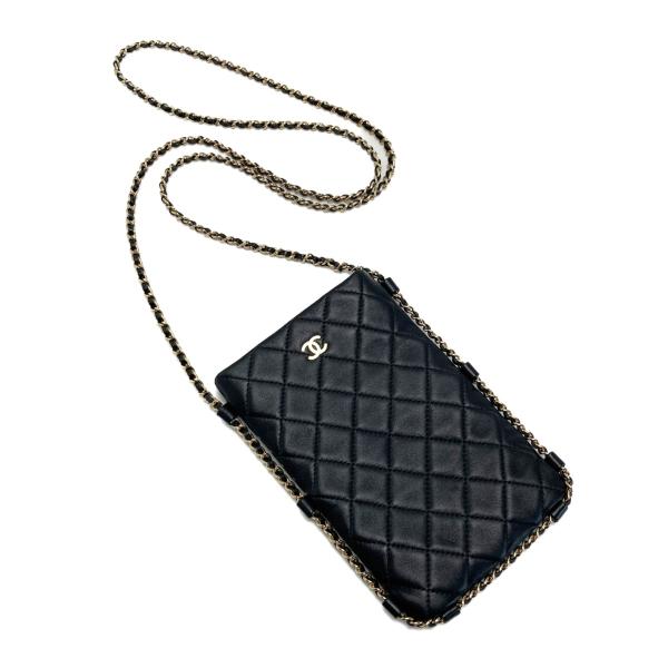 CHANEL（シャネル） ココマーク マトラッセ チェーン ショルダーバッグ