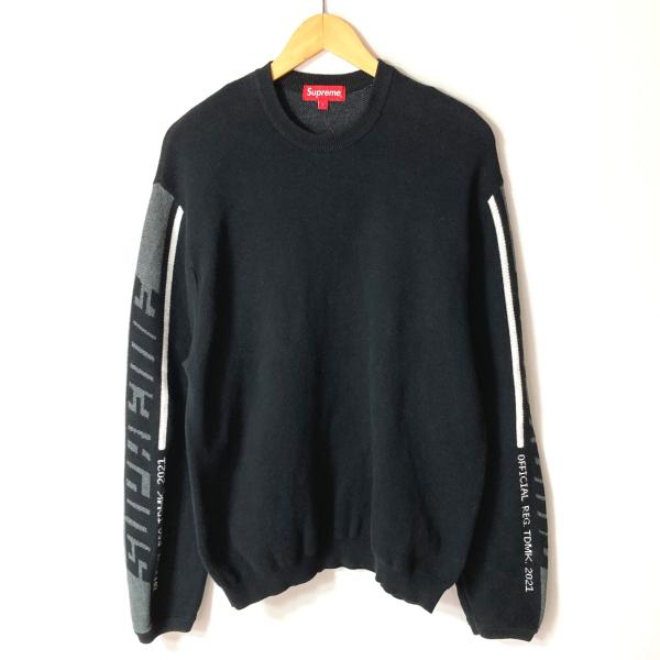 Supreme（シュプリーム） ニット RN 101837 ブラック サイズ L メンズ