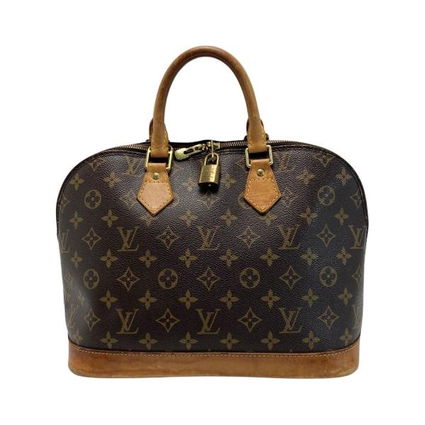 ルイヴィトン アルマPM モノグラム M51130 ハンドバッグ パドロック LOUIS VUITTON（ルイ・ヴィトン） モノグラム アルマ M51130