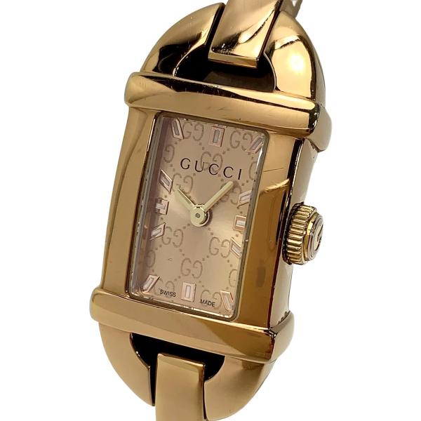 GUCCI（グッチ） バングル 6800L クォーツ レディース 腕時計 傷や汚れ