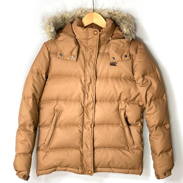 CANTERBURY カンタベリー ダウンジャケット JGFWC-MSD ライトブラウン