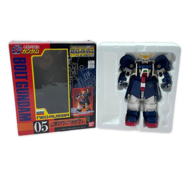 BANDAI バンダイ GF13-013NR ボルトガンダム 「機動武闘伝Gガンダム」 モビルファイターシリーズ No.05 フィギュア 開封品 やや傷や汚れあり