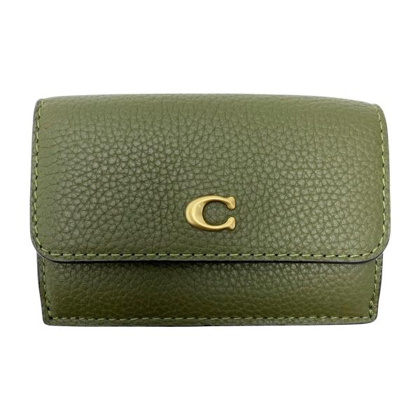 COACH（コーチ） 3つ折り財布 Cロゴ ミニ トライフォールド CM437