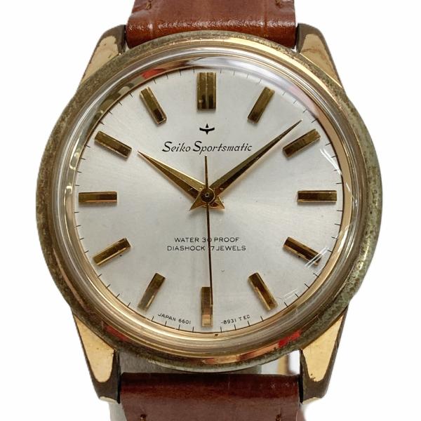 SEIKO（セイコー） スポーツマチック 17石 6601-8930 シルバー文字盤