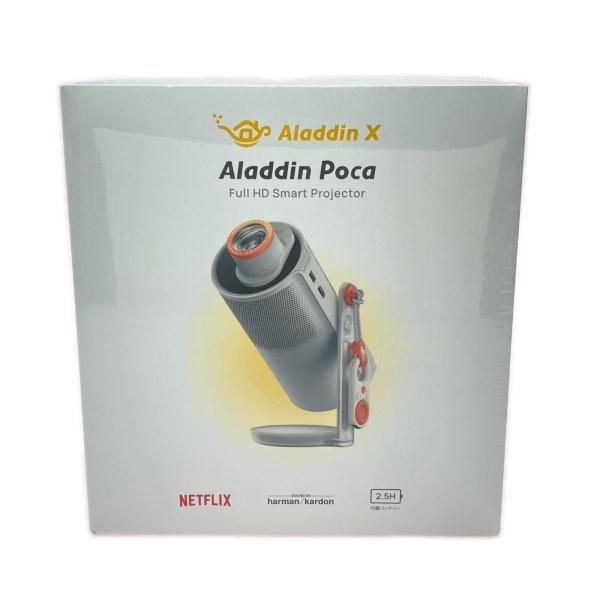 【新品未使用】 Aladdin X Aladdin Poca WK08K Aladdin X アラジン Poca ポータブルプロジェクター WK08K 未使用品 未