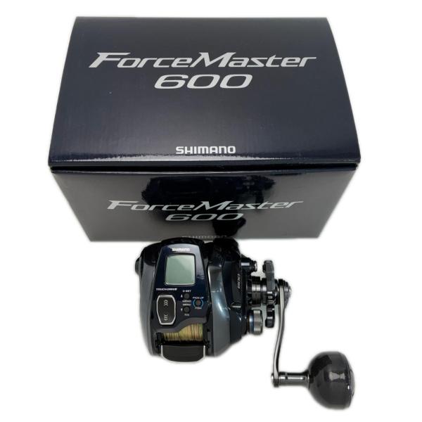 SHIMANO シマノ 20 フォースマスター 600 04297 電動リール コード・箱付き やや傷や汚れあり