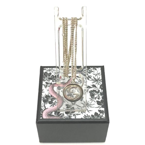 値下げ交渉可能！　GUCCI インターロッキングGネックレス ダブルGロゴ GUCCI（グッチ） △△ ネックレス インターロッキング ギョーシェ