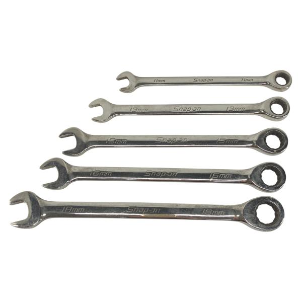 Snap-on スナップオン コンビネーションレンチ ギアレンチ 5本