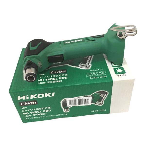 【未使用品】【店頭引取限定】HiKOKI バラ釘打機 NH18DSL グリーン コードレス式 16,500円 未使用品】【店頭引取限定】HiKOKI バラ釘打機 NH18DSL グリーン