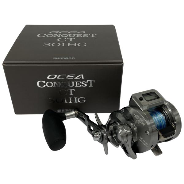 シマノ 301HG カウンター付 ベイトリール 美品 △△ SHIMANO シマノ カウンター付きベイトリール 24オシアコン
