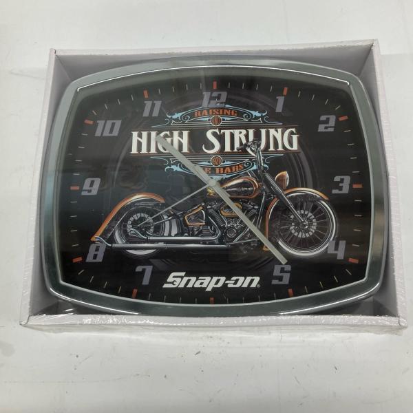 Snap-on スナップオン 時計 壁掛け バイク 未使用に近い : リサイクル