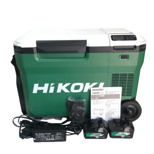 バッテリー2個付きHIKOKI UL18DB コードレス冷温庫 HiKOKI UL18DB 18Vコードレス冷温庫 ウエダ金物【公式サイト】