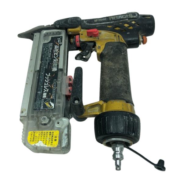 その他 HITACHI NP45HM HITACHI 日立 高圧ピン釘打機 ケース付 エアツール NP45HM ゴールド 傷