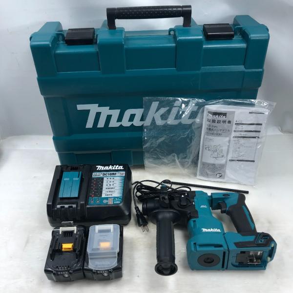 ◇◇ MAKITA マキタ 電動工具 ハンマドリル 充電器・充電池2個・ケース  