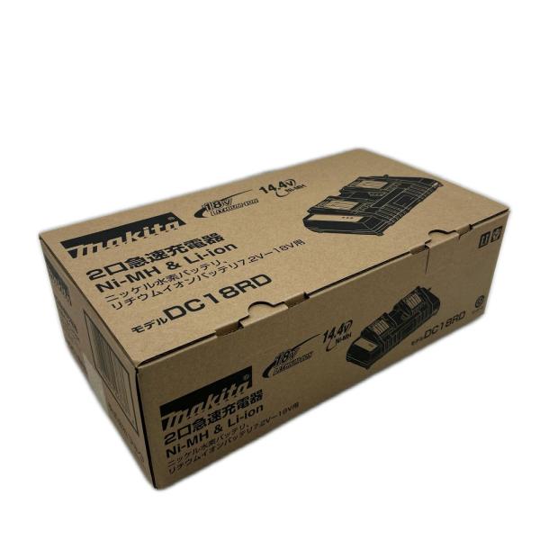 MAKITA マキタ 二口急速充電器 未使用品(S) 本体のみ DC18RD ブラック 未使用に近い