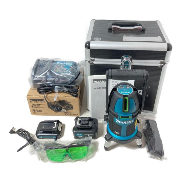 MAKITA マキタ グリーン レーザー墨出し器 （バッテリ1個・充電器 